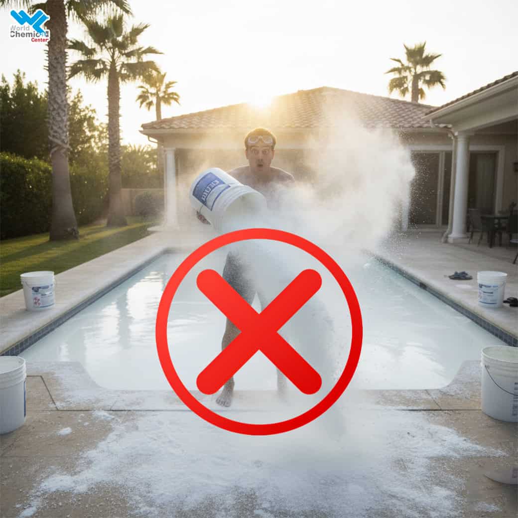 ใส่คลอรีนเยอะเกินไป จะเกิดอะไรขึ้น? แก้ยังไงดี 👇